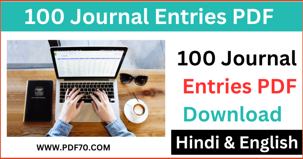 100 Journal Entries PDF